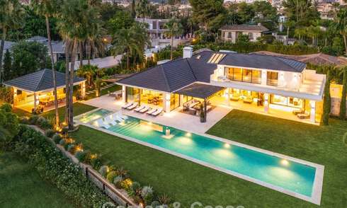 Meesterlijke eerstelijnsgolf villa te koop in het hart van Nueva Andalucia, Marbella 781780