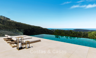 State-of-the-art designvilla van topklasse met vrij zeezicht te koop in de heuvels van Marbella - Benahavis 781700 