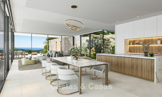 State-of-the-art designvilla van topklasse met vrij zeezicht te koop in de heuvels van Marbella - Benahavis 781706 
