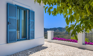 Prachtig Mediterraan landhuis met adembenemend zeezicht te koop in Benahavis - Marbella 781807 