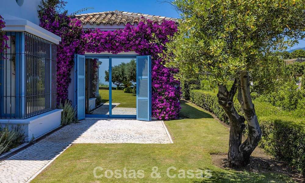 Prachtig Mediterraan landhuis met adembenemend zeezicht te koop in Benahavis - Marbella 781825