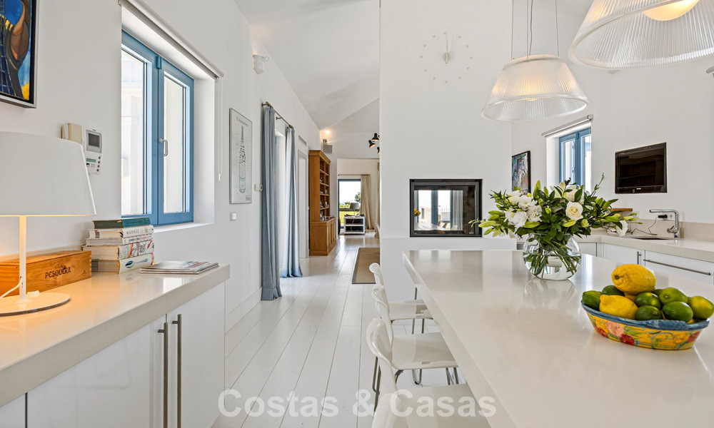 Prachtig Mediterraan landhuis met adembenemend zeezicht te koop in Benahavis - Marbella 781828