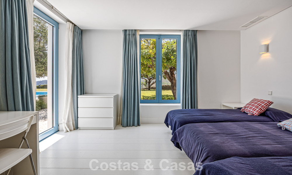 Prachtig Mediterraan landhuis met adembenemend zeezicht te koop in Benahavis - Marbella 781834