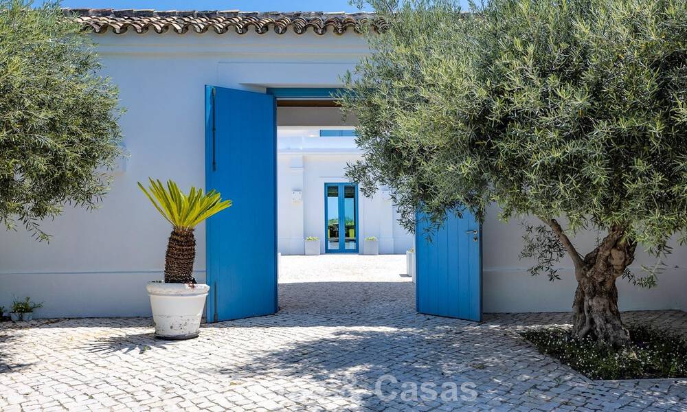 Prachtig Mediterraan landhuis met adembenemend zeezicht te koop in Benahavis - Marbella 781836