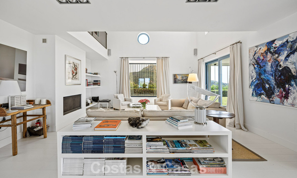 Prachtig Mediterraan landhuis met adembenemend zeezicht te koop in Benahavis - Marbella 781843