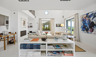 Prachtig Mediterraan landhuis met adembenemend zeezicht te koop in Benahavis - Marbella 781843 