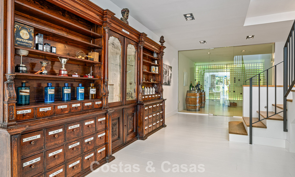 Prachtig Mediterraan landhuis met adembenemend zeezicht te koop in Benahavis - Marbella 781848