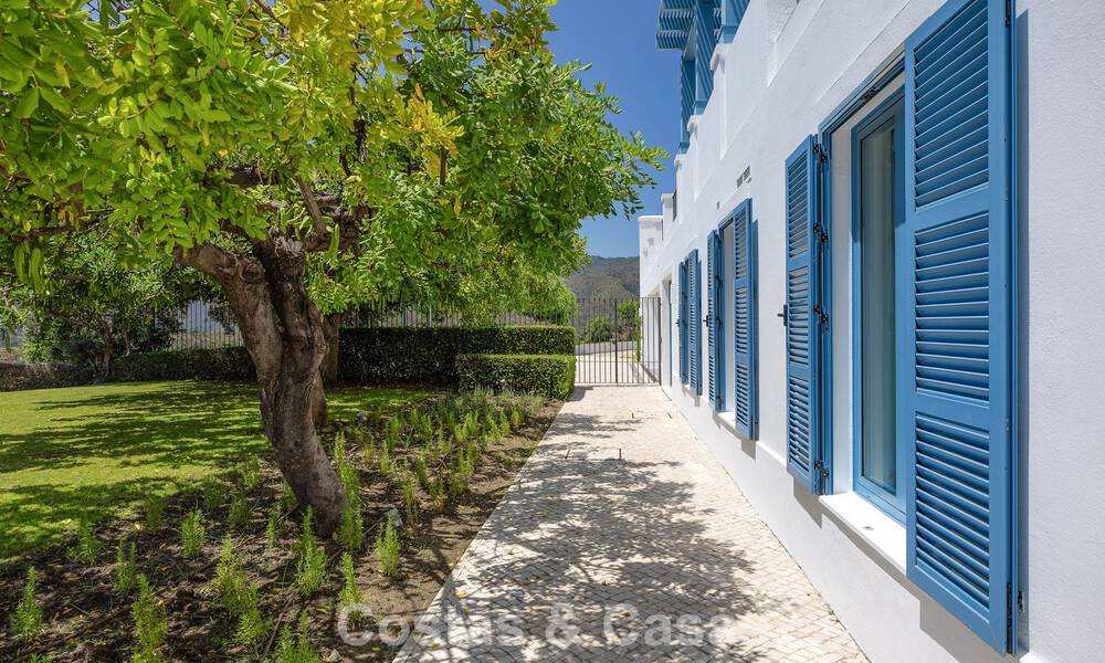 Prachtig Mediterraan landhuis met adembenemend zeezicht te koop in Benahavis - Marbella 781853