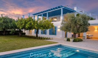 Prachtig Mediterraan landhuis met adembenemend zeezicht te koop in Benahavis - Marbella 781855 