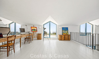 Prachtig Mediterraan landhuis met adembenemend zeezicht te koop in Benahavis - Marbella 781857 