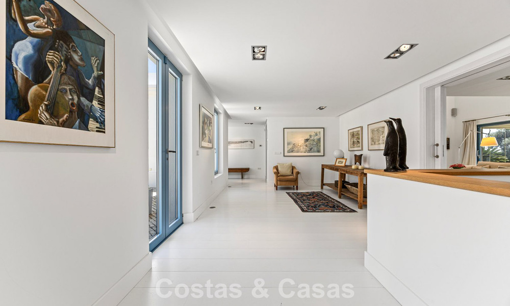 Prachtig Mediterraan landhuis met adembenemend zeezicht te koop in Benahavis - Marbella 781858