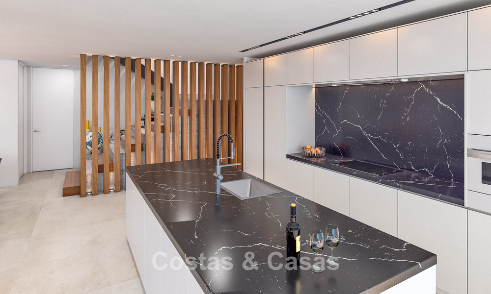 Moderne, luxe nieuwbouwvilla met uitzicht op zee te koop in een groene, rustige omgeving ten oosten van Malaga centrum 782549