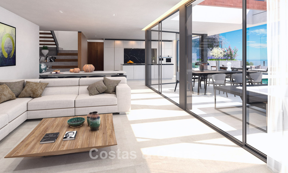 Moderne, luxe nieuwbouwvilla met uitzicht op zee te koop in een groene, rustige omgeving ten oosten van Malaga centrum 782553