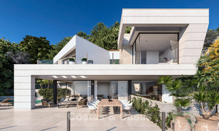 High-end nieuwbouwvilla met zeezicht te koop in een groene omgeving ten oosten van Malaga centrum 782565 