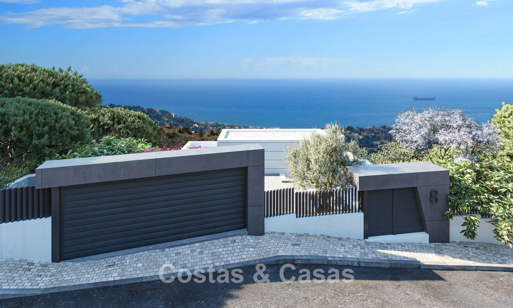 Prachtige nieuwbouwvilla te koop met adembenemend uitzicht op zee, gelegen ten oosten van Malaga 782582