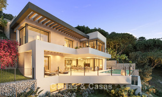 Prachtige nieuwbouwvilla te koop met adembenemend uitzicht op zee, gelegen ten oosten van Malaga 782583 