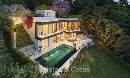 Lancering. Off-plan moderne luxevilla te koop met vernieuwende architectuur ten oosten van Malaga centrum 782589