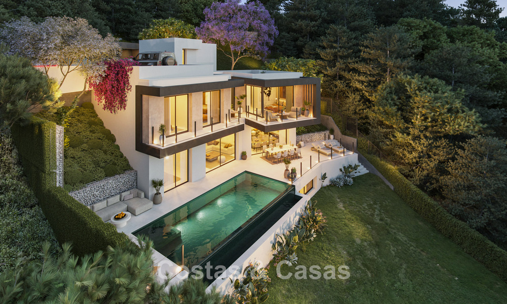 Lancering. Off-plan moderne luxevilla te koop met vernieuwende architectuur ten oosten van Malaga centrum 782589