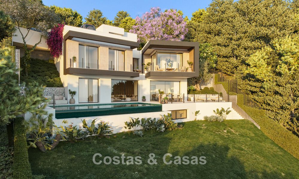 Lancering. Off-plan moderne luxevilla te koop met vernieuwende architectuur ten oosten van Malaga centrum 782590