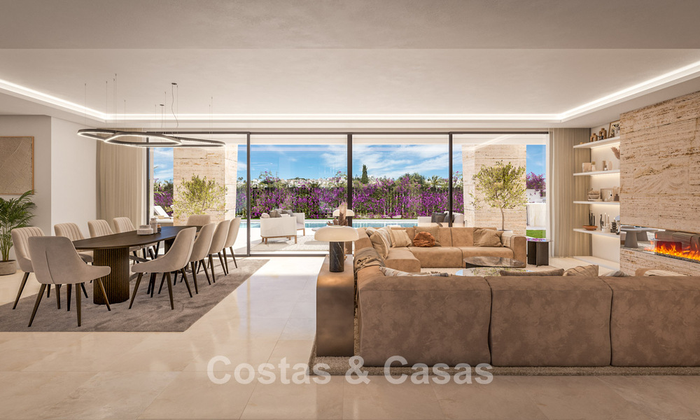 Nieuwbouwvilla’s te koop op loopafstand van een fantastisch clubhuis op de New Golden Mile tussen Marbella en Estepona 781983