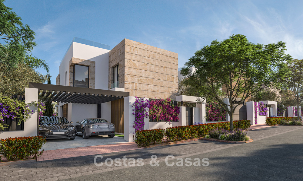 Nieuwbouwvilla’s te koop op loopafstand van een fantastisch clubhuis op de New Golden Mile tussen Marbella en Estepona 781988