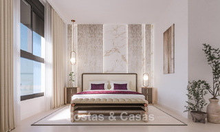 Nieuwe, hedendaagse appartementen met prachtig zeezicht te koop nabij Estepona centrum 783354 