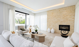 Eigentijdse villa te koop op loopafstand van het strand en voorzieningen in Marbella stad 783505 