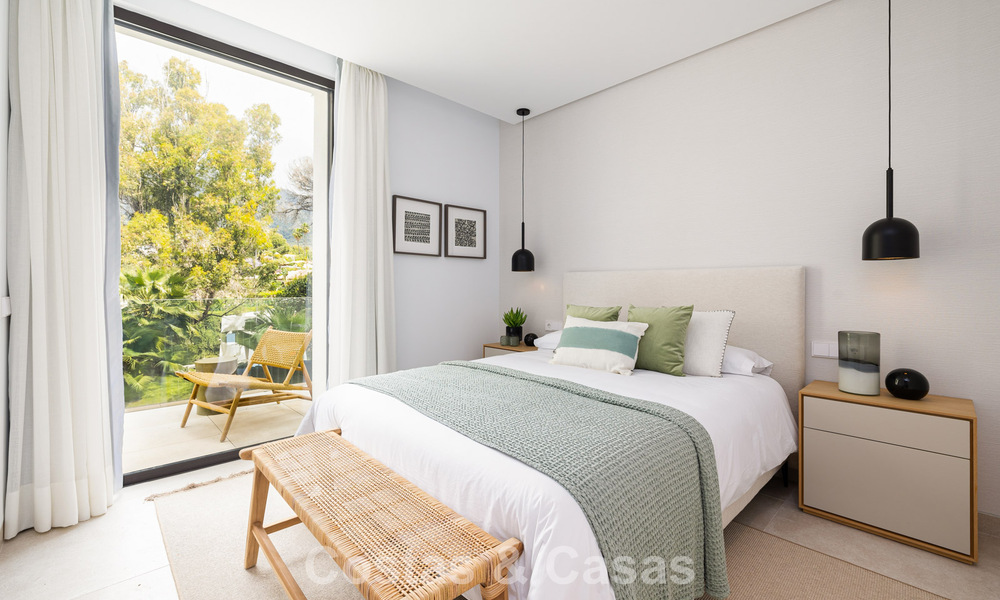 Eigentijdse villa te koop op loopafstand van het strand en voorzieningen in Marbella stad 783518