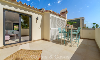 Luxueus gerenoveerd herenhuis in mediterrane bouwstijl te koop aan het strand op Marbella’s Golden Mile 782808 
