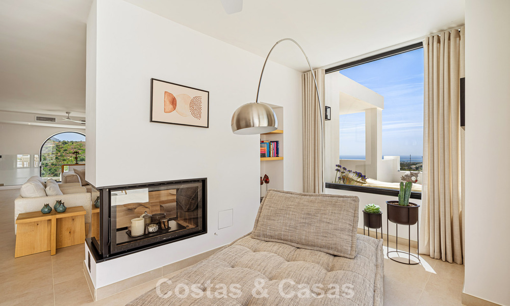 Luxueuze, hedendaagse mediterrane villa te koop in de heuvels van Nueva Andalucia, Marbella 783243
