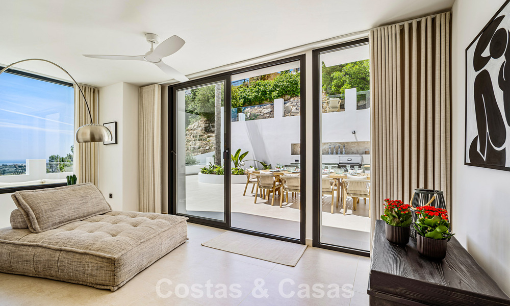 Luxueuze, hedendaagse mediterrane villa te koop in de heuvels van Nueva Andalucia, Marbella 783244