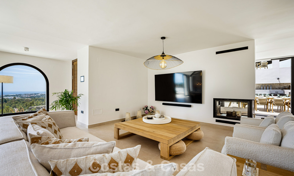 Luxueuze, hedendaagse mediterrane villa te koop in de heuvels van Nueva Andalucia, Marbella 783246