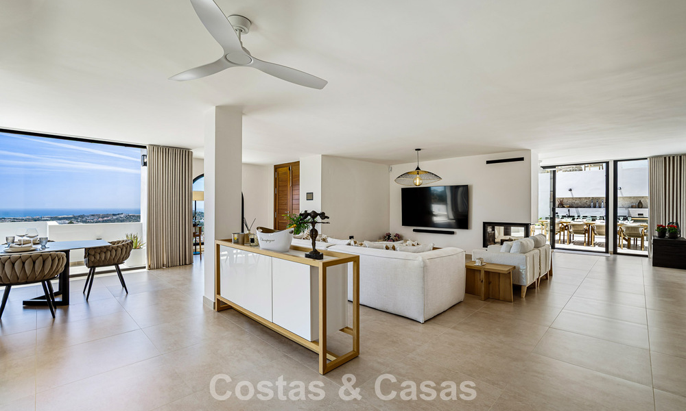 Luxueuze, hedendaagse mediterrane villa te koop in de heuvels van Nueva Andalucia, Marbella 783251