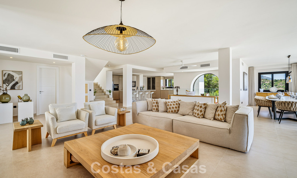Luxueuze, hedendaagse mediterrane villa te koop in de heuvels van Nueva Andalucia, Marbella 783252