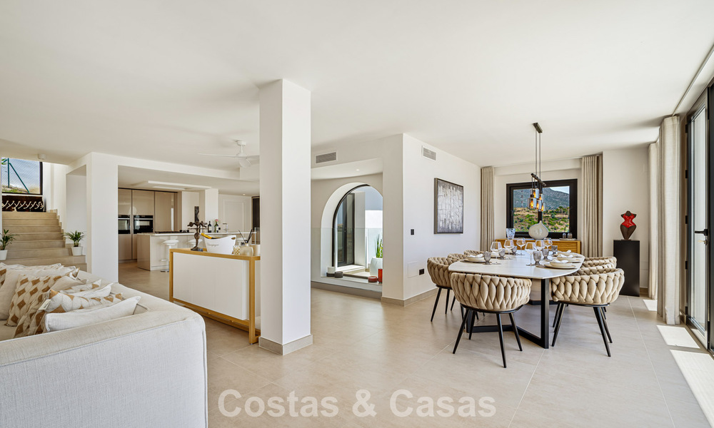 Luxueuze, hedendaagse mediterrane villa te koop in de heuvels van Nueva Andalucia, Marbella 783253