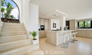 Luxueuze, hedendaagse mediterrane villa te koop in de heuvels van Nueva Andalucia, Marbella 783254 