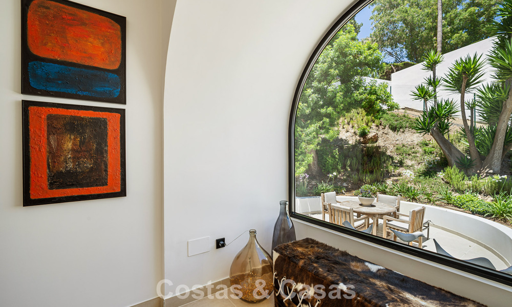 Luxueuze, hedendaagse mediterrane villa te koop in de heuvels van Nueva Andalucia, Marbella 783256