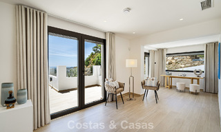 Luxueuze, hedendaagse mediterrane villa te koop in de heuvels van Nueva Andalucia, Marbella 783257 