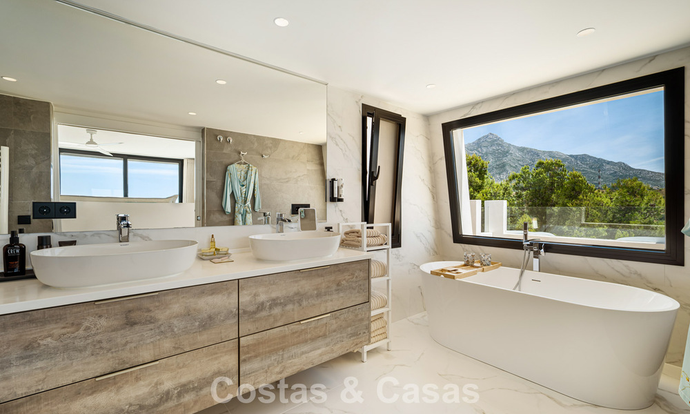 Luxueuze, hedendaagse mediterrane villa te koop in de heuvels van Nueva Andalucia, Marbella 783261