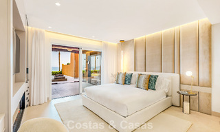 Hoogwaardig gemoderniseerd appartement eerstelijnsstrand met subliem zeezicht, privétuin en -zwembad, Marbella - Estepona 782630 