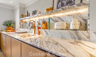 Ultra-luxueus duplex penthouse met bekroond interieur te koop in Los Flamingos Golf Resort in Marbella - Benahavis 782825 