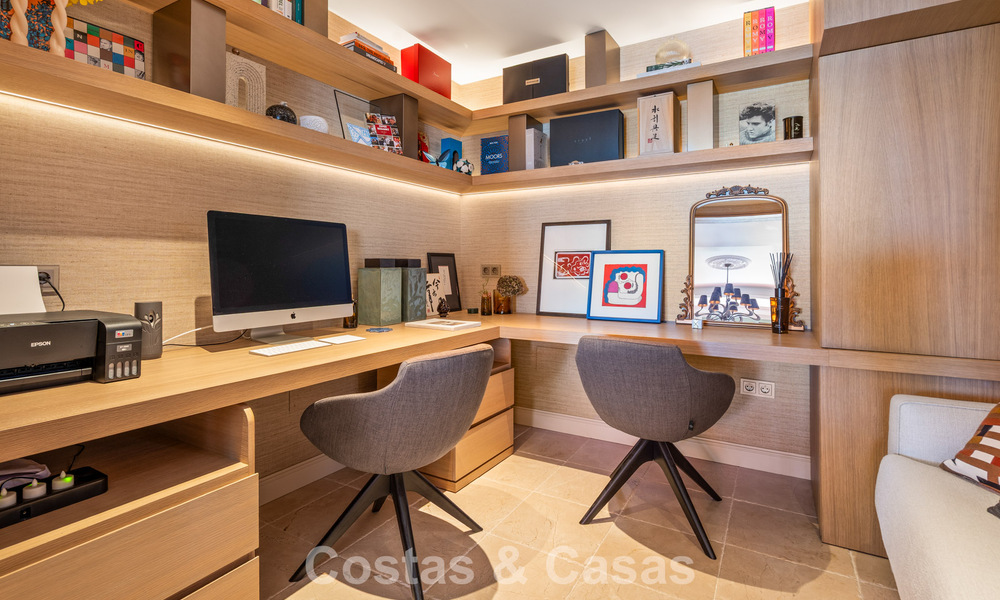 Ultra-luxueus duplex penthouse met bekroond interieur te koop in Los Flamingos Golf Resort in Marbella - Benahavis 782827