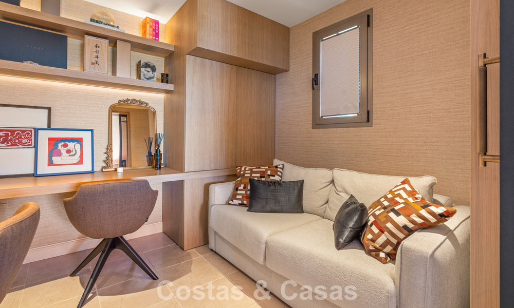 Ultra-luxueus duplex penthouse met bekroond interieur te koop in Los Flamingos Golf Resort in Marbella - Benahavis 782828