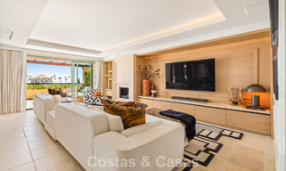 Ultra-luxueus duplex penthouse met bekroond interieur te koop in Los Flamingos Golf Resort in Marbella - Benahavis 782829 
