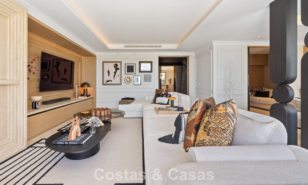 Ultra-luxueus duplex penthouse met bekroond interieur te koop in Los Flamingos Golf Resort in Marbella - Benahavis 782831