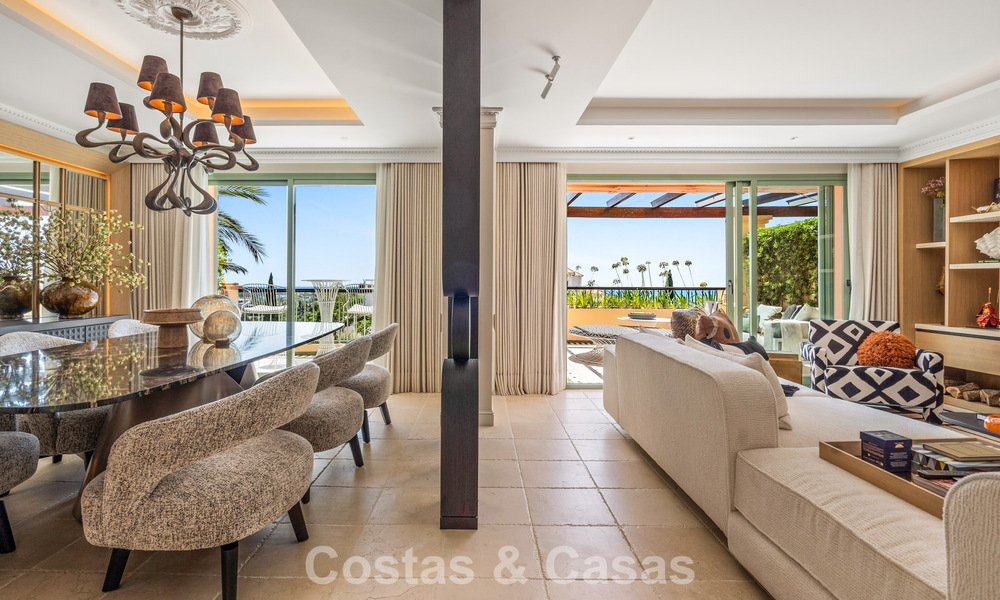 Ultra-luxueus duplex penthouse met bekroond interieur te koop in Los Flamingos Golf Resort in Marbella - Benahavis 782834
