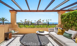 Ultra-luxueus duplex penthouse met bekroond interieur te koop in Los Flamingos Golf Resort in Marbella - Benahavis 782835 