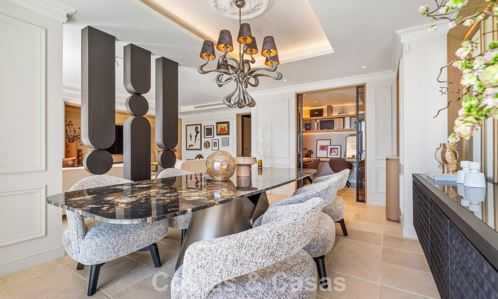 Ultra-luxueus duplex penthouse met bekroond interieur te koop in Los Flamingos Golf Resort in Marbella - Benahavis 782838