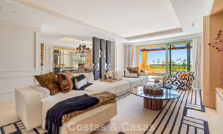 Ultra-luxueus duplex penthouse met bekroond interieur te koop in Los Flamingos Golf Resort in Marbella - Benahavis 782842 