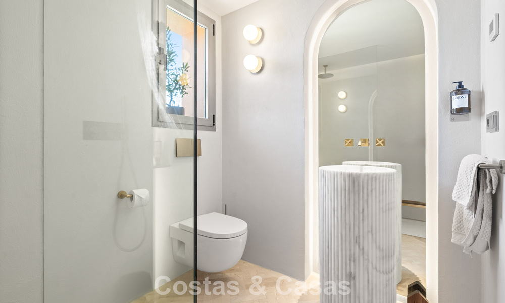 Ultra-luxueus duplex penthouse met bekroond interieur te koop in Los Flamingos Golf Resort in Marbella - Benahavis 782846